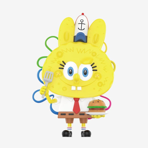 Figurine Labubu × SpongeBob – Champion Chef