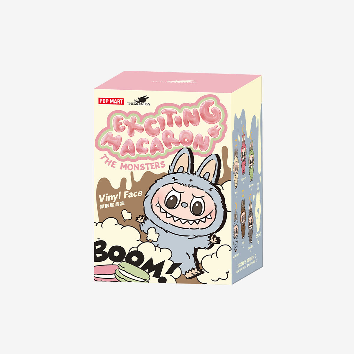 Labubu Vinyl Face Sea Salt Coconut – Série Exciting Macaron