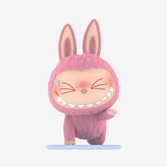 Figurine Labubu Sweating – Série Lazy Yoga