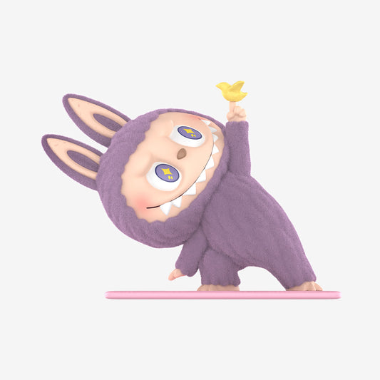 Figurine Labubu Little Bird – Série Lazy Yoga