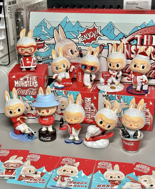 Figurines Collector Labubu × Coca-Cola – Série Édition Limitée