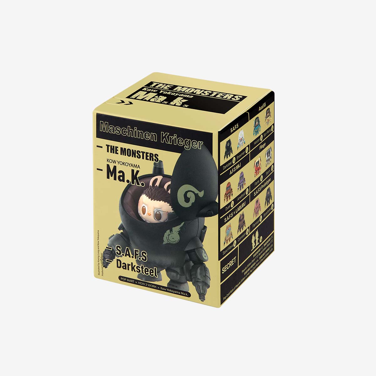Figurine Labubu × Kow Yokoyama S.A.F.S Prototype Flamingo