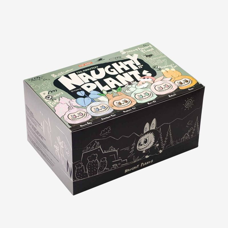 Coffret Labubu Vinyl Face Blind Box – Série Naughty Plants