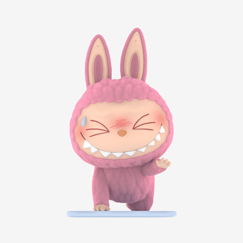 Figurine Labubu Sweating – Série Lazy Yoga