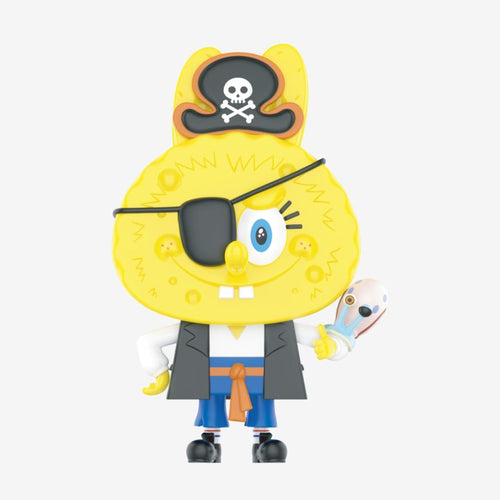 Figurine Labubu × SpongeBob – The Pirate ( Éditions Secrètes )